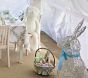 Lit Rattan Easter Bunny Outdoor Decor