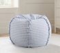 Anywhere Beanbag™, Chambray Blue Ruffle Gingham