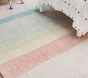 Rainbow Ombre Wool Viscose Rug