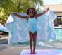 Rainbow Unicorn Kid Reversible Beach Towel UPF 50+