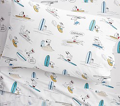 Peanuts® Snoopy® Surf Organic Cotton Sheet Set