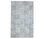 Concentric Square Tile Wool Rug