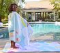 Rainbow Heart Kid Beach Towel UPF 50+