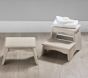 Weathered White Step Stool