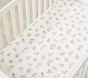 Winnie the Pooh Allover Icon Organic Cotton Crib Fitted Sheet