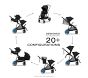 Cybex eGazelle S Electronic Stroller + Bassinet Travel System