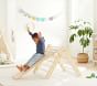 Lily &amp; River Little Climber Pikler Triangle With Rockwall/Slide