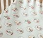 Dr. Seuss's The Grinch<sup>&trade;</sup> Heritage Stripe Organic Flannel Crib Fitted Sheet