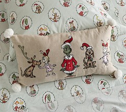 Dr. Seuss's The Grinch<sup>&trade;</sup> Heritage Lumbar Pillow
