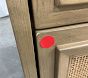 Open Box: Fillmore 8 Drawer Dresser (56"W x 20"D) - Seadrift/Natural Cane