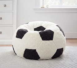 Anywhere Beanbag™, Sherpa Soccer Ball Slipcover Only