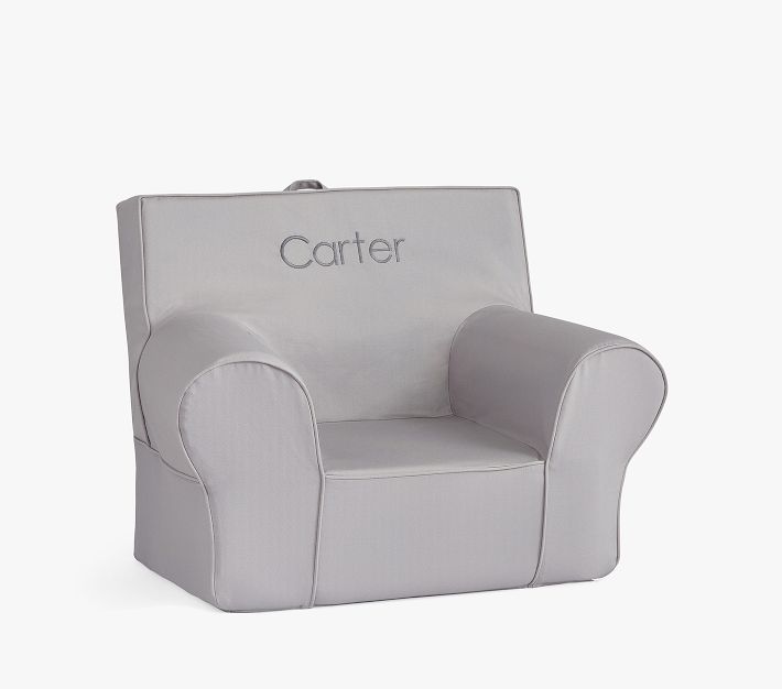 Kids Anywhere Chair®, Gray Twill | Pottery Barn Kids