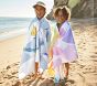 Rainbow Heart Kid Beach Towel UPF 50+