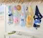Rainbow Heart Kid Beach Hooded Towel UPF 50+