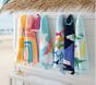 Happy Rainbows Kid Beach Hooded Towel UPF 50+