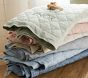 European Linen Toddler Quilt (Crib Sized)