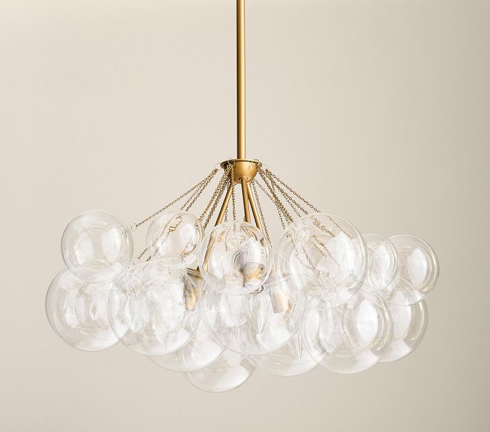 Bubble mini clear シャンデリア Clear Bubble Chandelier (22