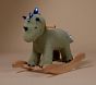 Light-Up Dino Plush Nursery Rocker