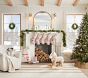 Ticking Stripe Christmas Stocking Collection