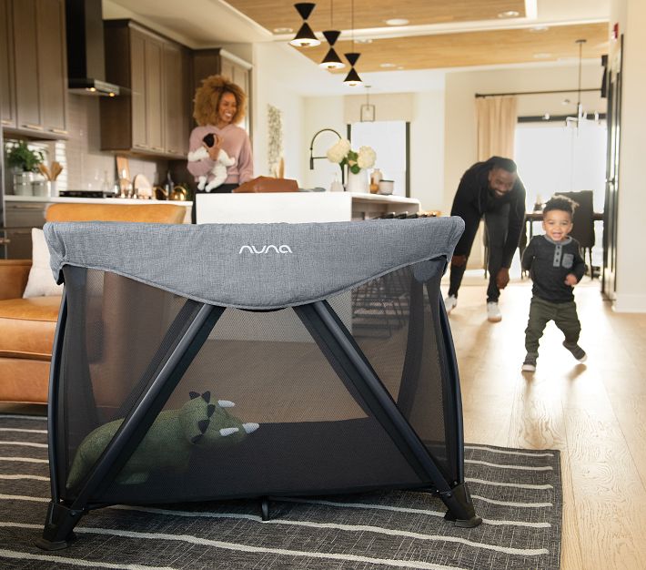 Nuna SENA™ Aire Travel Crib | Play & Nap Comfort | Pottery Barn Kids
