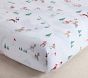 Rudolph<sup>&reg;</sup> Reindeer Games Organic Cotton Crib Fitted Sheet