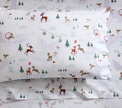 Rudolph<sup>&reg;</sup> Reindeer Games Organic Cotton Sheet Set