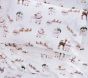 Blush Heritage Santa Organic Sheet Set