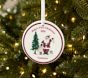 Personalized Baby's First Christmas Santa Ornament