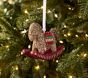 Beaded Rocking Horse Dimensional Ornament