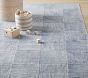 Concentric Square Tile Wool Rug