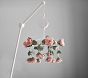 Video 1 for Felted Pink Roses Musical Baby Crib Mobile