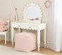 Bean-Filled Vanity Stool