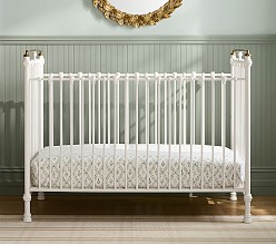 Chris Loves Julia Convertible Iron Crib