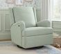 Chris Loves Julia Roll-Arm Swivel Glider Recliner