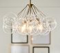 Clear Bubble Chandelier (22")