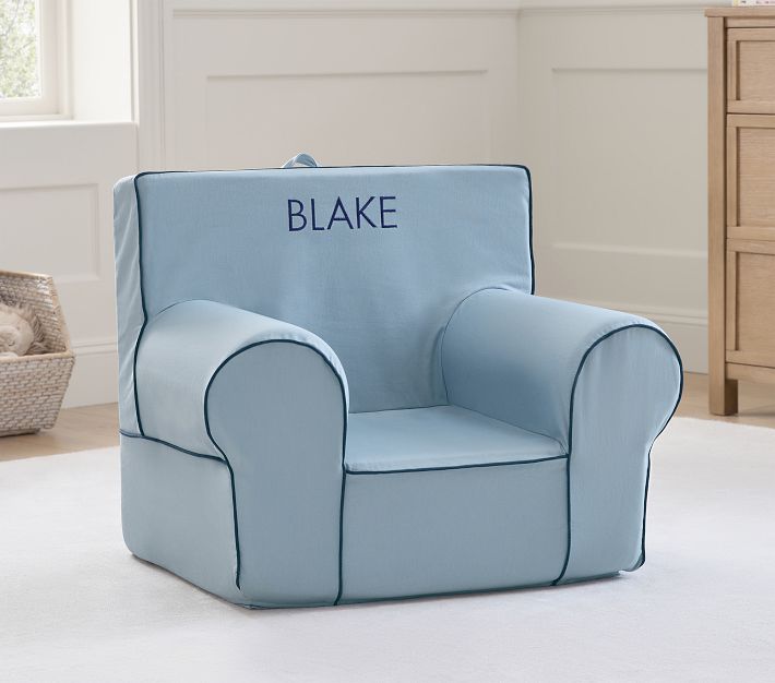 Anywhere Chair, Monochrome Twill Collection | Pottery Barn Kids