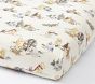 Disney's Winnie the Pooh Holiday Organic Cotton Crib Fitted Sheet