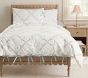 Grace's Garden Trellis Cotton Duvet Cover &amp; Shams