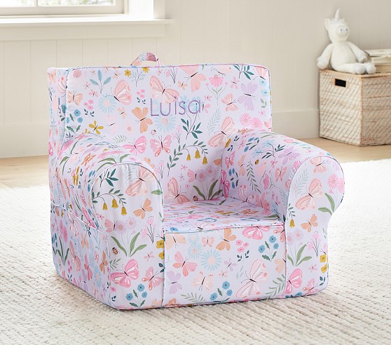 My First Taupe Fox Anywhere Chair® | Toddler Armchair | Pottery