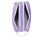 Lavender Aqua Ombre Glitter Mackenzie Dual Compartment Pouch