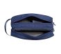Navy Mackenzie Dual Compartment Pouch