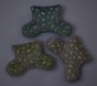 Glow-in-the-Dark Faux Fur Backrest Pillow Cover