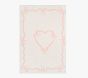 Bow Heart Fuzzy Kid Throw Blanket