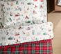 Holiday Cats Organic Sheet Set