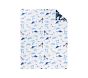 Shark Bite Organic Reversible Duvet &amp; Shams