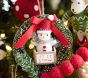 Icon Bottlebrush Wreath Ornaments, Set of 3
