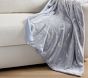 Glow-in-the-Dark Faux Fur Throw