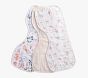 Wildflower Butterfly Organic Muslin Bib and Burp Set