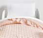 Ruffle European Linen Toddler Quilt (Crib Sized)