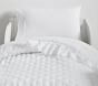 Ruffle European Linen Toddler Quilt (Crib Sized)